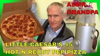 Little Caesars $5 Hot N Ready Pepperoni Pizza! [ASMR]