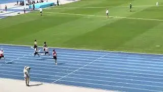 2025 NSW U20 men&rsquo;s 200m final. 1st place Chase Grant 20.99sec