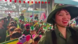 CHƯƠNG TRÌNH “BÉ TẬP LÀM CHIẾN SỸ” CỦA TRƯỜNG MẦM NON ĐỨC CHÍNH