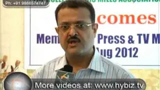 Jitender Gupta, Ex-President, The Roller Flour Mills Association, Hyderabad - hybiz.tv