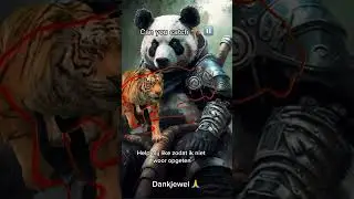 Sorry bij het woor bedoelde ik woord sorry. #youtubeshorts #gamingpanda #tijger