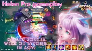 Helen Pro Gameplay|| AOV || Strongest Healer || Round-2 (@idlehands1571 )