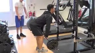 Offseason back workout with my coach  Jamie Alderton