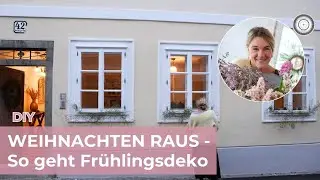 DIY - FR&Uuml;HLINGS-UPGRADE - Lang haltbare Deko f&uuml;r Fenster statt Blumenk&auml;sten