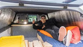 PROS and CONS of my Minimalist Truck Camping Setup