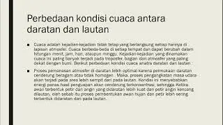 Analisis Cuaca | Kerentanan mana yang Lebih tinggi antara petani atau nelayan akibat Cuaca eaktrem