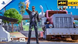 Fortnite (PS5 Pro) 4K 120FPS HDR Gameplay | Skin Terminator 