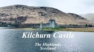 Kilchurn Castle In Scotland - Explore & Learn About This Castle & The Lochs History -DJI Mini 4 Pro