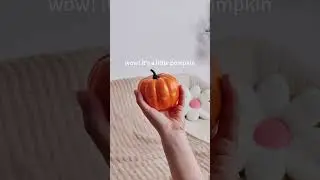 Tiny pumpkin big charm #pumpkindecor