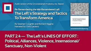 LEFT REPORT PART 2.4: The Left&rsquo;s Lines of Effort and Operation: Political, Alliances, Violence, etc