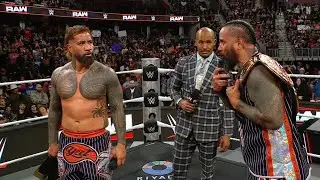 Jey Uso And Jimmy Uso Segment | WWE RAW Highlights Today