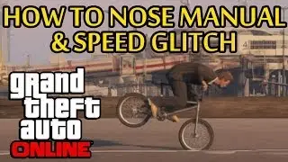 Глюки GTA 5 &mdash; глюк с мануалом и скоростью BMX Nose! Трюки и трюки на BMX (глюки GTA 5)
