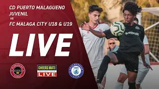 LIVE FOOTBALL: CD PUERTO MALAGUENO JUVENIL vs FC MALAGA CITY U18 & U19