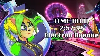 CTR Nitro Fueled - Electron Avenue Time Trial 2:57:95 (NO SPEEDGHOST)