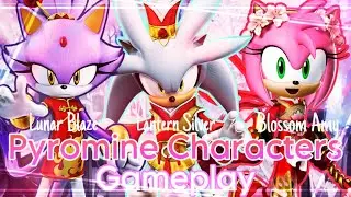 Sonic Forces Speed Battle 💯🧨 All Pyro Mine Characters 💯 Gameplay 🧨💯