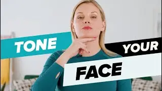 Упражнения для лица, подчеркивающие щеки и челюсть