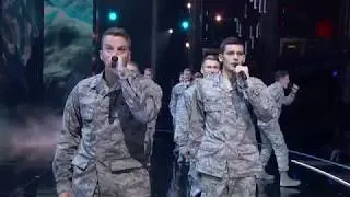In The Stairwell: Air Force Academy Group Sings 
