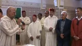 امانوز دوار إزربي استقبال عامل الاقليم بمنزل الحاج قاسم بن كريم ، زيارة موسم تمكديشت افلا اغير  2022