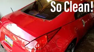 350z Rear Wiper Delete and Trunk Noise Isolation