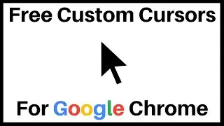 Как добавить пользовательский курсор в веб-браузере Google Chrome