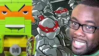 NINJA TURTLES COMIC-CON 2016 Exclusive Mega Bloks Toys Unboxing