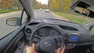 Toyota Yaris III Hybrid (1.5 75HP + 61HP Electric) | POV Driving M-Cruiser #2