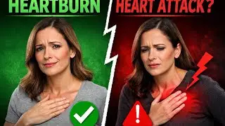 Heartburn or Heart Attack? Know the Difference #health  #healthips #heart #awareness 