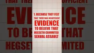 WHY PETE HEGSETH DID NOT GET CHARGED: LAWYERS EXPLAIN