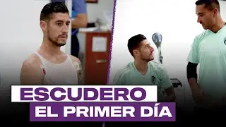 ¡SERGIO ESCUDERO YA ESTÁ AQUÍ! | ASÍ FUE SU PRIMER DÍA