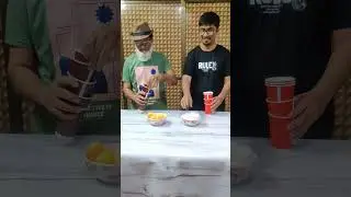 balance the cup #sonvsdad #challenge #funny #competition #viralreels #game