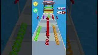 Game #Neck stack run 3D #stackgames #viral #subscribe