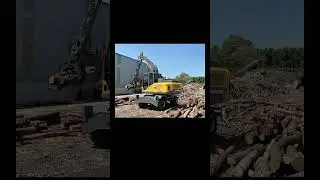 #baoding#宝鼎 #抓木机 #excavator #wood #log #timber #tree #forest #pellet #loader #handle #backhoe #crane