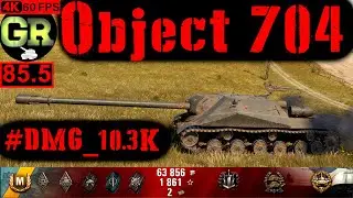 86_World of Tanks Object 704 WoT Replay - 5 Kills 10.3K DMG(Patch 1.5.0)