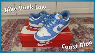 Nike Dunk Low Coast Blue (UNC) 2021 | UNBOXING AND REVIEW | Waldroid