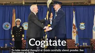 What is Cogitate? | How Does Cogitate Look? | How to Say Cogitate in English?