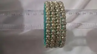 Silk thread bangles making video 
