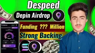 Depseed Depin Airdrop || Despeed Airdrop Full Guide || How to Complete All Tasks