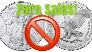 The US Mint has Sold zero ounces of Silver bullion in the last 2 months!