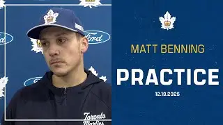 Matt Benning | Practice | December 19, 2025