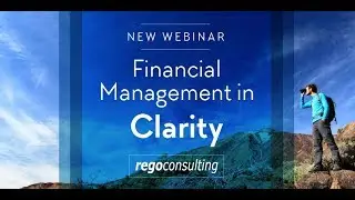 Financial Management in CA PPM (Clarity PPM)