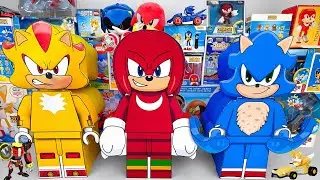Sonic the Hedgehog Toy Collection Unboxing | Sonic, Knuckles & Shadow | LEGO Mystery Box