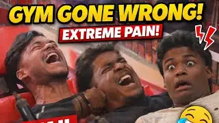 Lag workout comedy reaction 😁😤