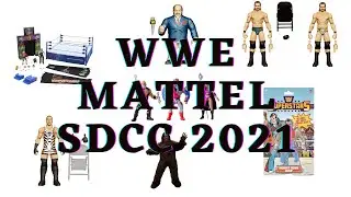 WWE Mattel SDCC 2021 Figures Reveal!! Ultimates, Elites, Legends, Retros, MotU, Superstars, Creation