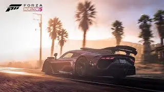 Forza Horizon 5 on RX 560 2GB in 2024 1080p Medium Setting.