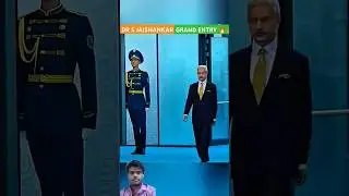 DR S JAISHANKAR GRAND ENTRY 🔥 #news #india #minister #narendramodi #shorts #viral