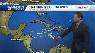 Tracking Tropical Storm Melissa in the Caribbean