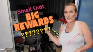 Electronics, Camping Gear & Reptiles?! Wild Storage Unit Clean out!