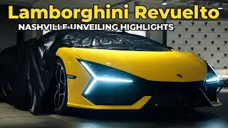 LAMBORGHINI REVUELTO UNVEILING | Nashville Reveal Event Highlights [4K] | Spools & Pulls