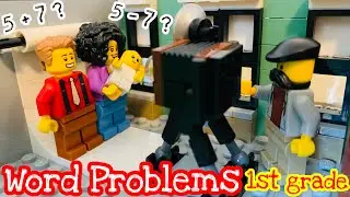 Educational Video -  Word Problems, First Grade, LEGO Video, LEGO Creator Expert, Dentist, Diner