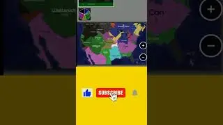 Territorial.io Time lapse Team battle usa 48 map part 21 |felhou Inktin
